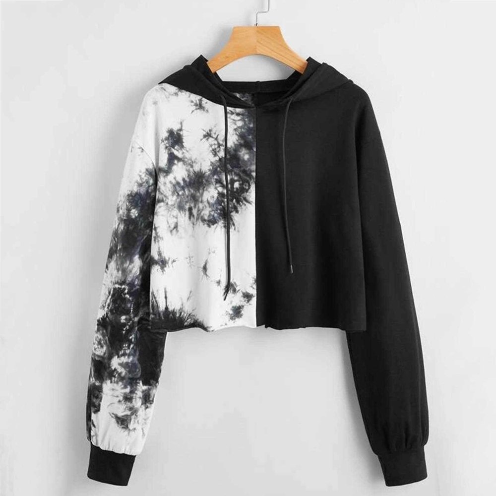 Women Crop Top Hoodies