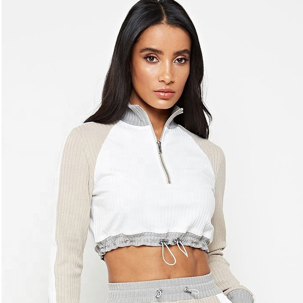 Women Crop Top Hoodies
