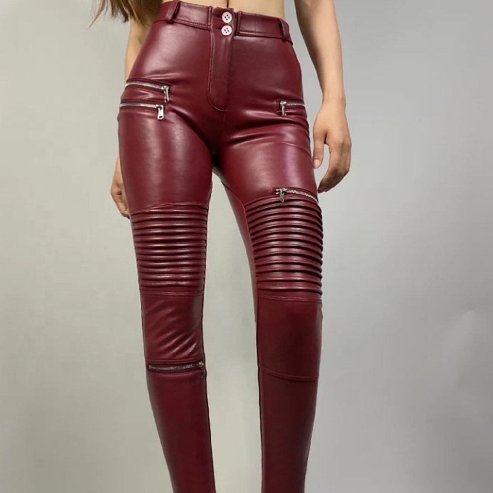 Women Leather Pants