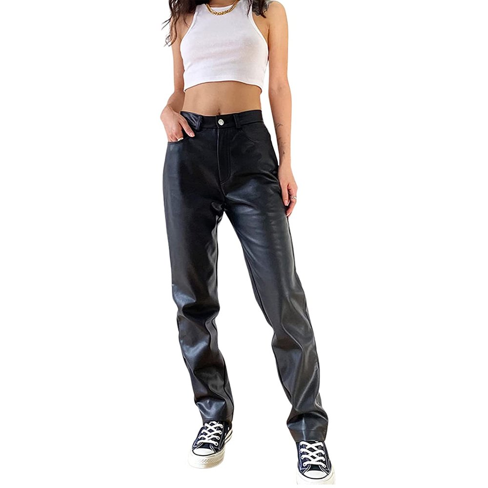 Women Leather Pants
