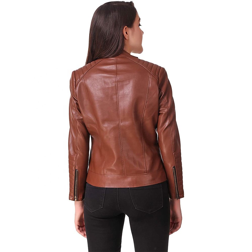 Women Leather Jacket - Image 2