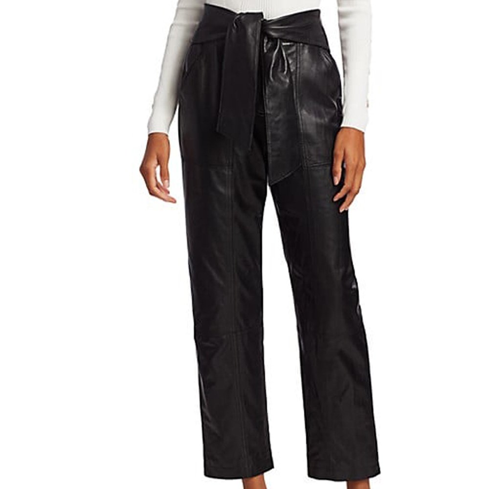 Women Leather Pants