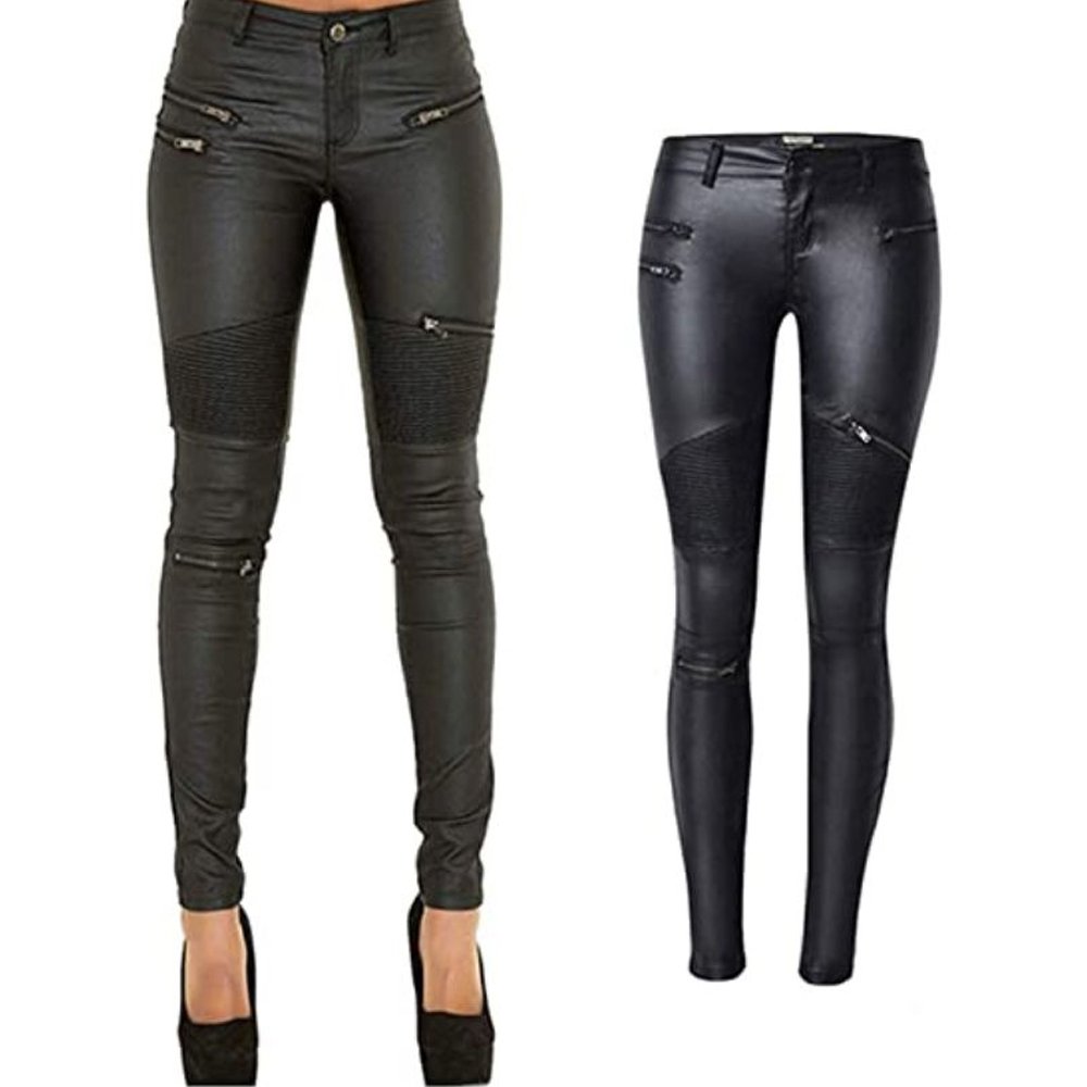Women Leather Pants