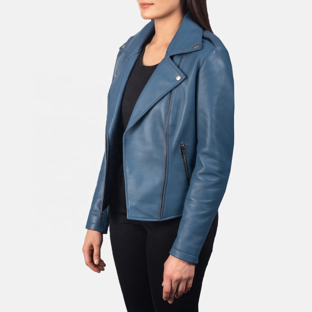 Women Leather Jacket - Image 5