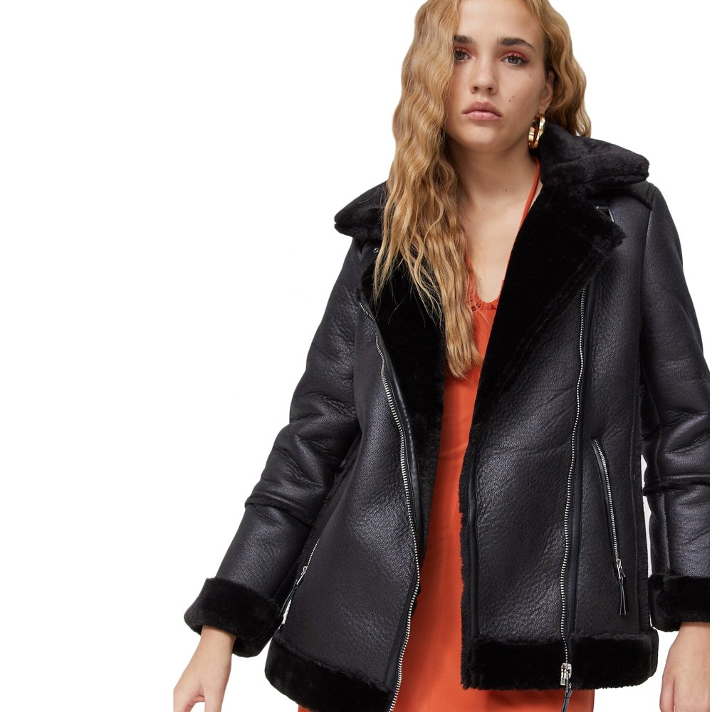 Women Leather Jacket - Image 5