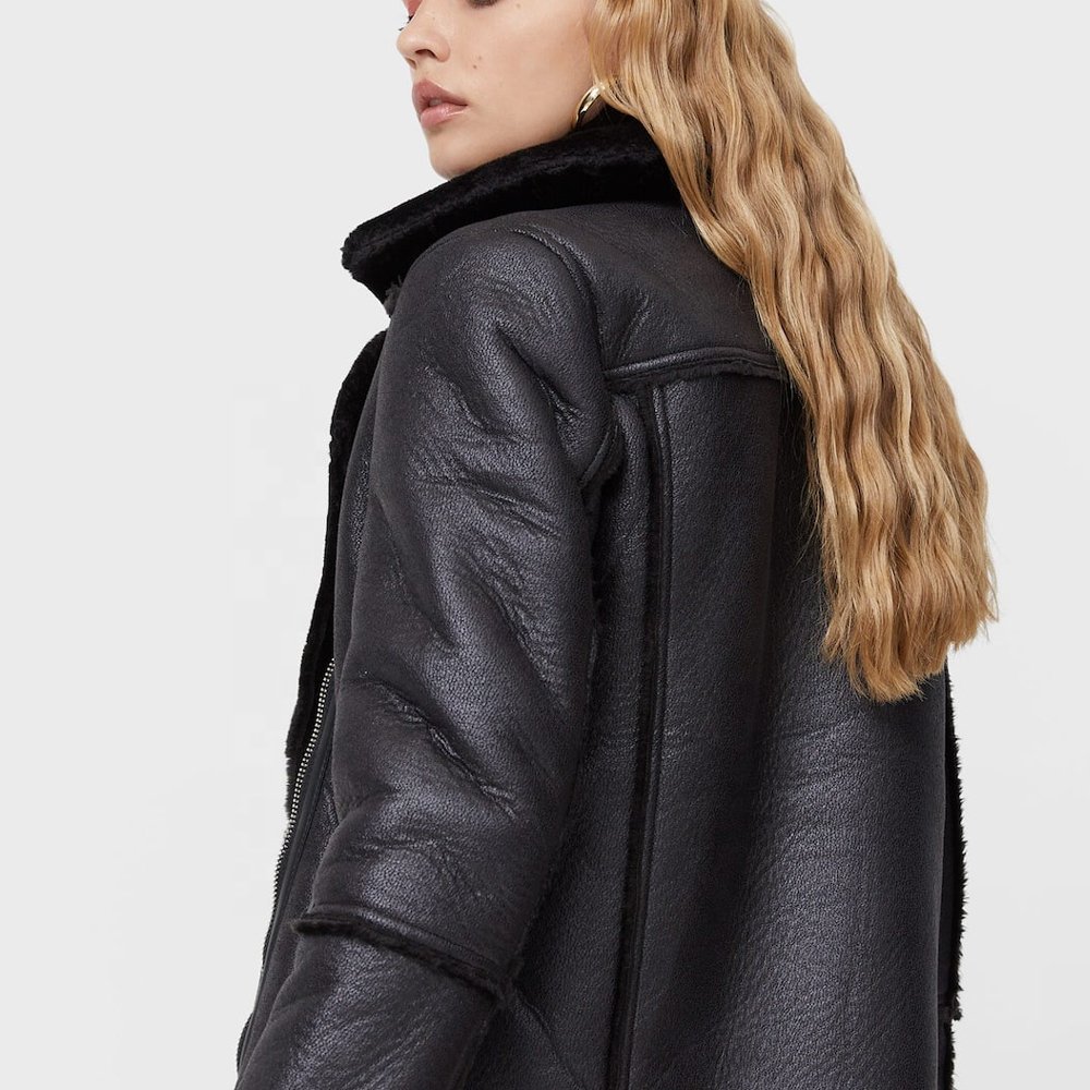 Women Leather Jacket - Image 4