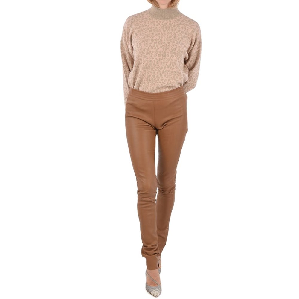 Women Leather Pants - Image 4