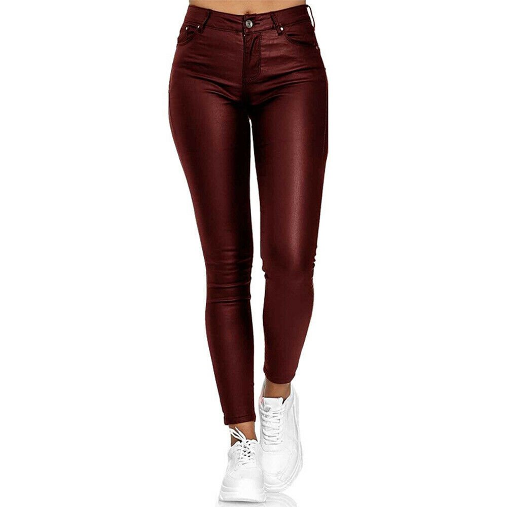 Women Leather Pants